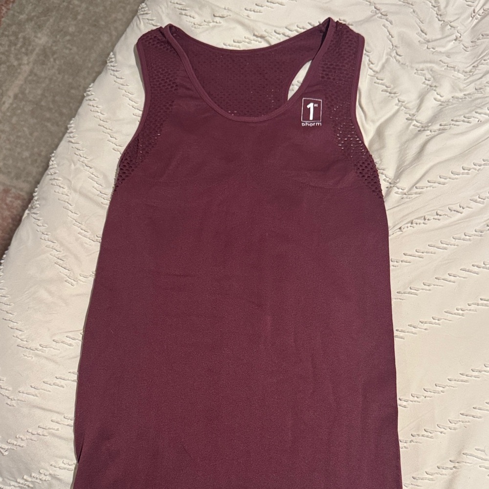Women's Maroon Tank Top